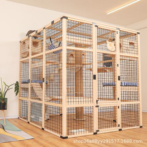 猫笼猫别墅超大室内大自由空间宠物店猫寄养柜厂家直销